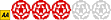 3 AA Rosetes awarded 2007