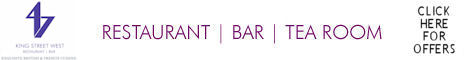 Click here for special offers and events at 47 King Street West Manchester