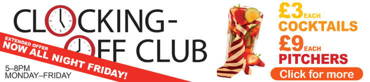 Offers at Slug & Lettuce Manchester Deansgate