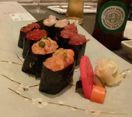 Australasia - mixed sushi