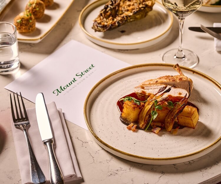 Mount Street Dining Room & Bar At The Midland Hotel Manchester